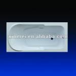 Hot sale square fiberglass acrylic bathtub (XMM-6) XMM-6