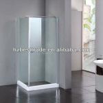 HTSE-601-20 square corner 5mm tempered glass cheap bathroom shower enclosure
