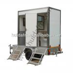 HUIDA New Style portable mobile trailer toilet 2014 Model HDJ