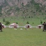 In 1203 Genghis Khan( true Chinese hero) led the `Hamag Mongol` people in here to defeat the `Kereit``s soldiers and