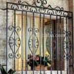 Iron window railing NC-nw044