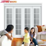 Justime sliding with tempered glass door for office/homes TS-616