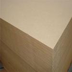 laminated MDF board and melamine faced MDF for making furniture MDF10003