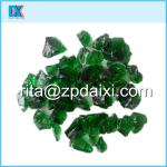 Landscaping the garden large decorative crushed slag glass rock DX2056