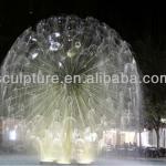 Large Abstract dandelion fountain for garden decoration S-1111
