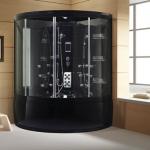 Latest Type Deluxe Acrylic Shower Tub with Needle Massage and Foot Massage Steam Shower Room Sauna Steam Room Y842 Y842 Steam Room