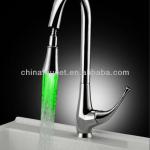 LED Kitchen Sink Mixer,Single Handle Kitchen Faucet QH0760F