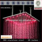 led rain shower 50cm brushed ceiling mounted led rain shower no need electric led rain shower