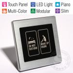 LED Touch Doorplate With Room Number, Don&#39;t Disturb, Make up room G19PC