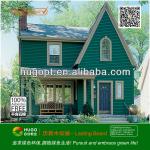 Lightweight Steel Construction House,Fiber Cement Panels, Wood Grain Texture HGWG6-7.5-Z