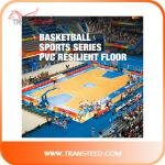 long life at low cost pvc plastic flooring for multi-sports JH03 pvc plastic flooring