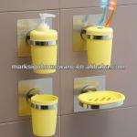 Lotion Bottle/Soap Holder with Magic Flexible Sticker B5013