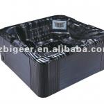 luxurious outdoor hot tub spas BG-8836 with aristech acrylic sheet,balboa system controller(141 jets totally) BG-8836