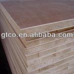 Manufacture 1220x2440mm melamine and veneer blockboard GTCO-B