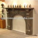 marble fireplace mantel LIGA-FIRE
