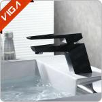 Matt Black Brass Basin Faucet 3311B