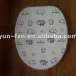 MDF toilet seat