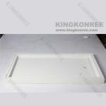 modern design acrylic solid surface/stone resin shower pan