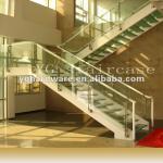 Modern Glass Stairs Design Guangzhou Foshan 9004-22