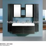 modern plywood double sink bathroom vanity Made in China Hangzhou 201368 201368