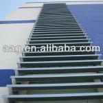 Multi-angle aluminum fixed louver