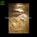 Natural Marble Leaf Relief Carving HT-L-FD032(leaf relief)