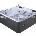 new arrival smart square hydro massaging swimming outdoor spa tub/swim spa/outdoor spa/spa tub with deluxe devices(BG-8836) BG-8836