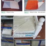 Non-slip underlay bedsheet Pattern Non-slip Foam Rug Underlays S613-S622