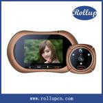 OEM supplier wireless video door bell,wide angle camera doorbell button,remote peephole intercom iHome2