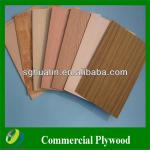 Okoume,bintangor faced,poplar core commercial plywood fancy plywood veneer plywood Hualin--Plywood