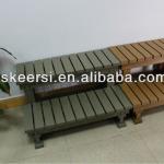 outdoor wooden spa stairs spa steps ST104
