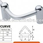 Oxidation Aluminum alloy bathroom t bar pull handle R189