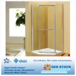 Pentagon Glass Shower Enclosure/Room PIVOT door 900x900x1930 BN