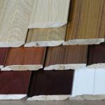 Pine wood solid skirting board/wall base SK-01