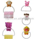 plastic animal towel hook,towel racks for small bathrooms