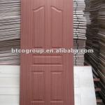 Plywood molded door skin with artificial sapele Okoume Walnut BT-P423231