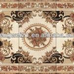 polished crystal tile with golden line