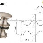 Practical and concise sanding or polish finish stainless steel glass door knob HL-K8