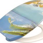 Printed Duroplast Toilet Seat LS-M08