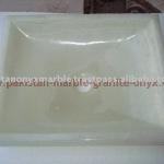 Pure White Onyx Sinks and Basins White Onyx