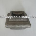Rail base for rail fence