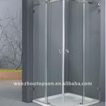 Rectangular shower screen with sliding door KM52