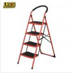 red color folding step retractable stainless steel pool ladder