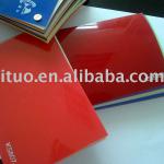 red high gloss coor of pvc foil for mdf