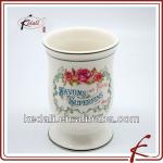 rose de pefume ceramic tumbler bathroom