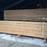 Rough sawn pine timber construction quality