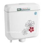 sanitary ware double push top button cisterm