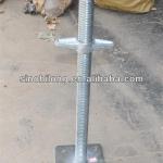 scaffolding galvanized base jack good qualtiy BJ1030.01