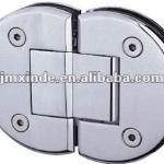 Semicircular brass shower hinge