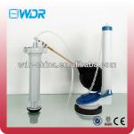 side lever push toilet bowl tank floats ball fitting